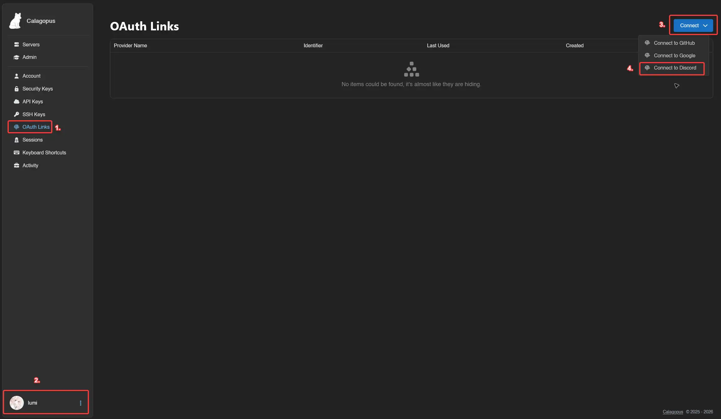 Testing Discord
